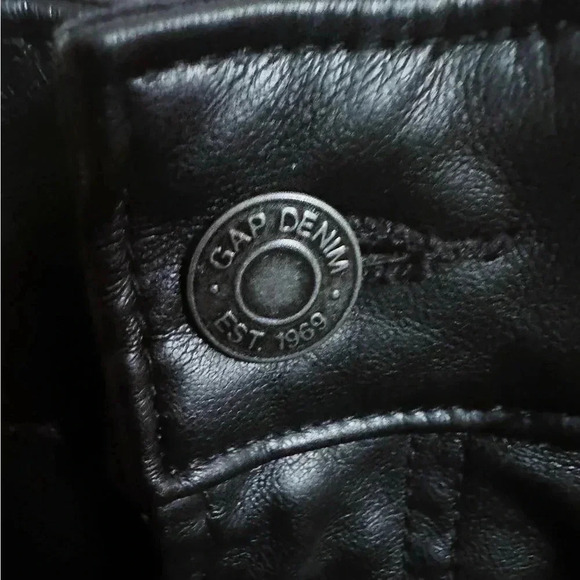 PRICE DROP🛍️Gap Faux Leather Flares - Picture 1 of 4